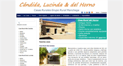 Desktop Screenshot of casaruralmanchega.com